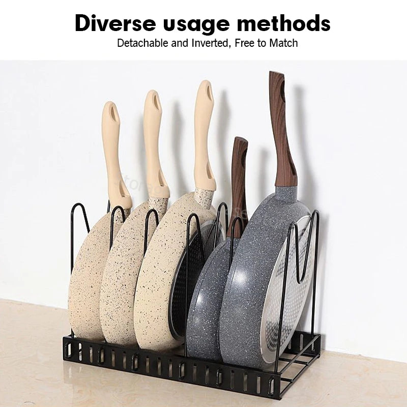 Kitchen Rack Adjustable Pan Pot Rack